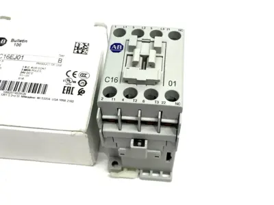 USED ALLEN-BRADLEY SER. B IEC 16 A CONTACTOR, 0 NO CONTACT & 1 NC CONTACT