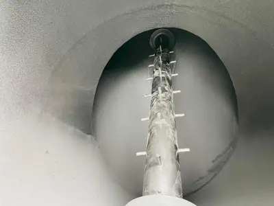 USED PATTERSON-KELLEY "V" BLENDER - TWIN SHELL DRY BLENDER