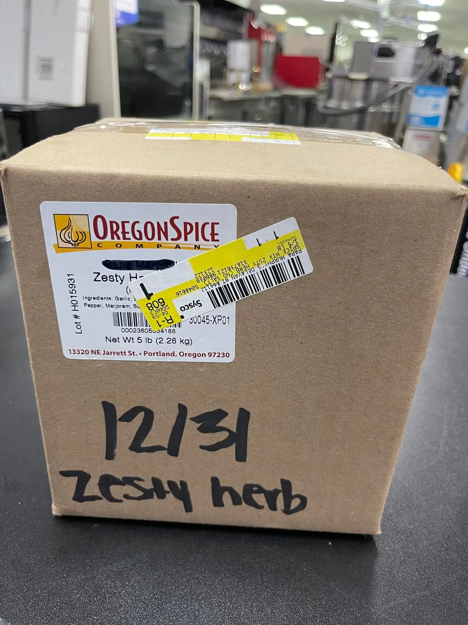 New | in-Stock Oregon Spice New Zesty Herb Pizza Spices 5lb Bag Food Preparation & Supplies Illinois US | Falcon Restaurant Supply #1376229