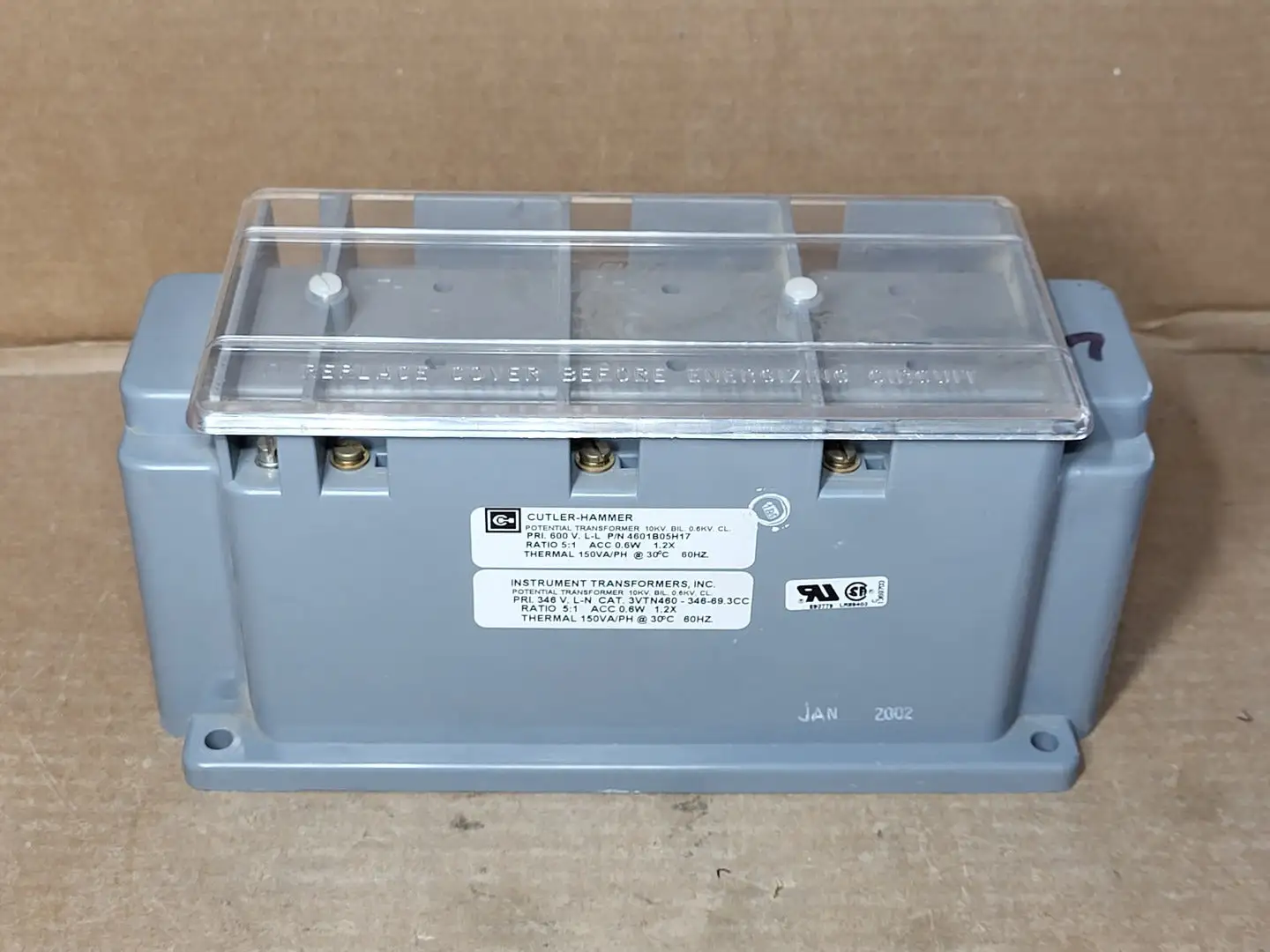 USED INSTRUMENT TRANSFORMERS 3VTN460-346-69.3CC