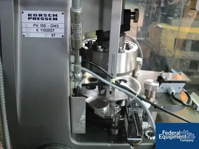 USED Korsch Korsch PH 106/DMS Tablet Press, 6 Station