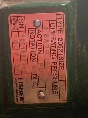 Fisher 10" V300  V-Ball Control Valve , Unused