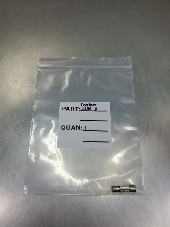 Used Fusetron FNM-10 Dual-Element Fuse, 250V, 10A Fuses | Palmetto Automation #1155946