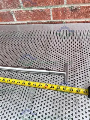 Stainless Steel  Pointed-Plunger Lance Sampler Probe w/ 51" Rod