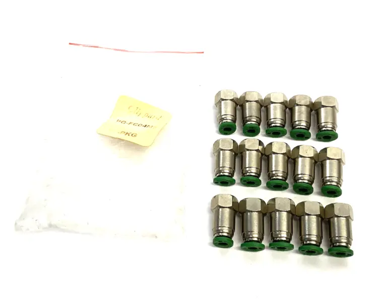 Used CLIPPARD QUICK-PUSH FITTING 4MM OD TUBE M5 FEMALE THREAD Hoses | Maverick Industrial Sales #1099575