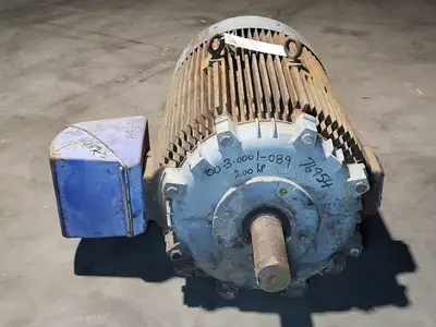 200 hp, 575 volts, 890 rpm, N319C3 Electric Motor