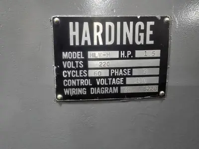 USED HARDINGE #HLV - H