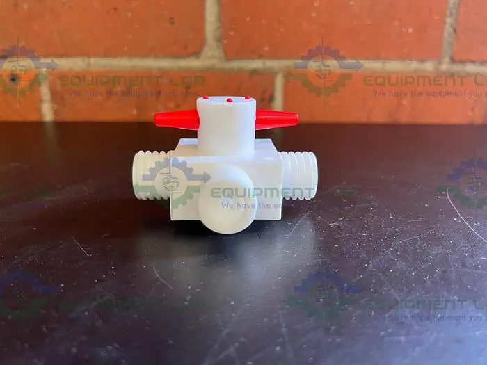 Used BOLA 3-WAY PTFE STOPCOCKS / VALVE TEMPERATURE RESISTANCE FROM 0°C TO +110°C Valves/Fittings California US | Equipment Lab #485614