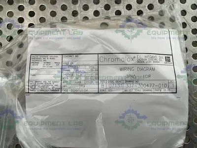 USED CHROMALOX IMMERSION HEATING ELEMENT