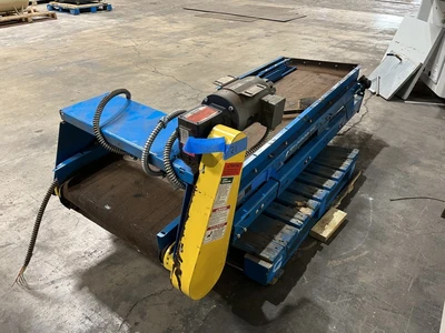 83"L x 24"W Belt, New London Horizontal Conveyor, Model 200-24-70, New in 2017