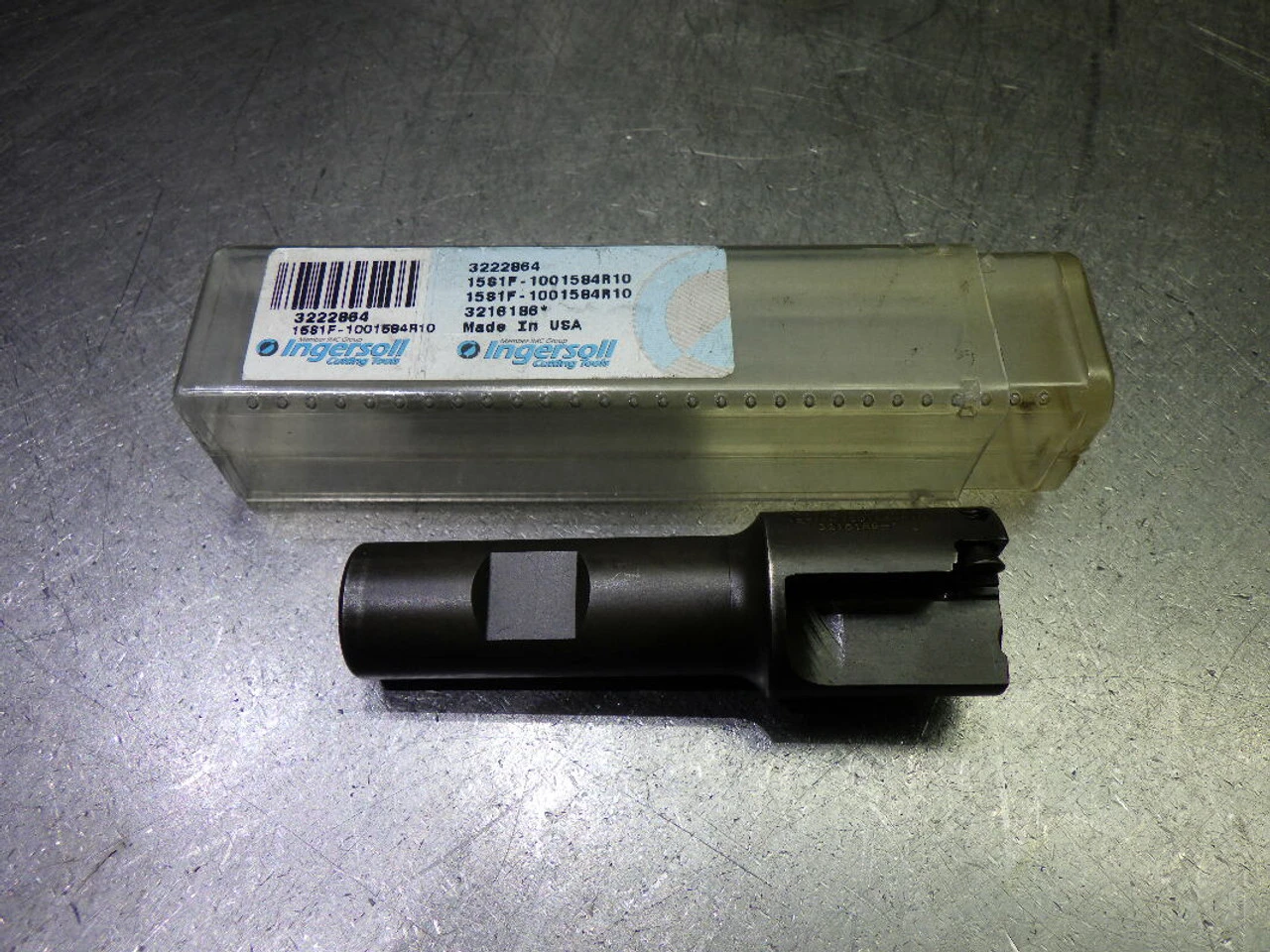 Ingersoll 1" 2 Flute Coolant Thru Indexable Endmill 15S1F-1001584R10 (LOC783A)