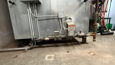 Ajax Boiler Low Pressure Steam Boiler Model MNC-50 Serial 27903 for 20bbl brewhouse 50hp