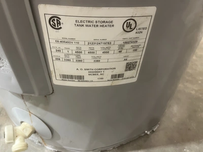 Used AO SMITH SIGNATURE Water Heaters Michigan US | Miedema Asset Management Group #1334892