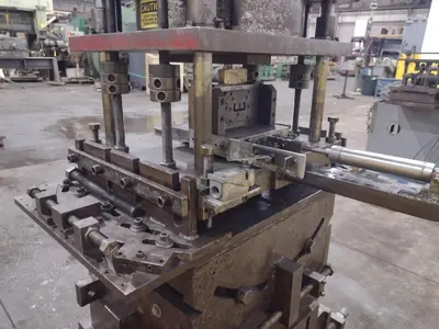 20 TON PNEUPOWR AIRAM MODEL #4P20 PNEUMATIC PRESS 3” STROKE: YOBRO #24858