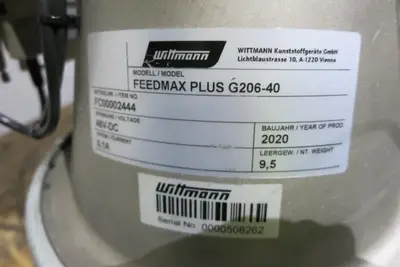 USED 2020 WITTMANN FEEDMAX PLUS
