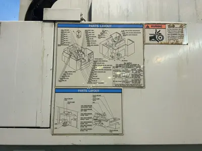 Used 2001 YAMAZAKI MAZAK CORP MTV515/4ON Vertical Machining Centers Ohio US | HGR 24 #1311846