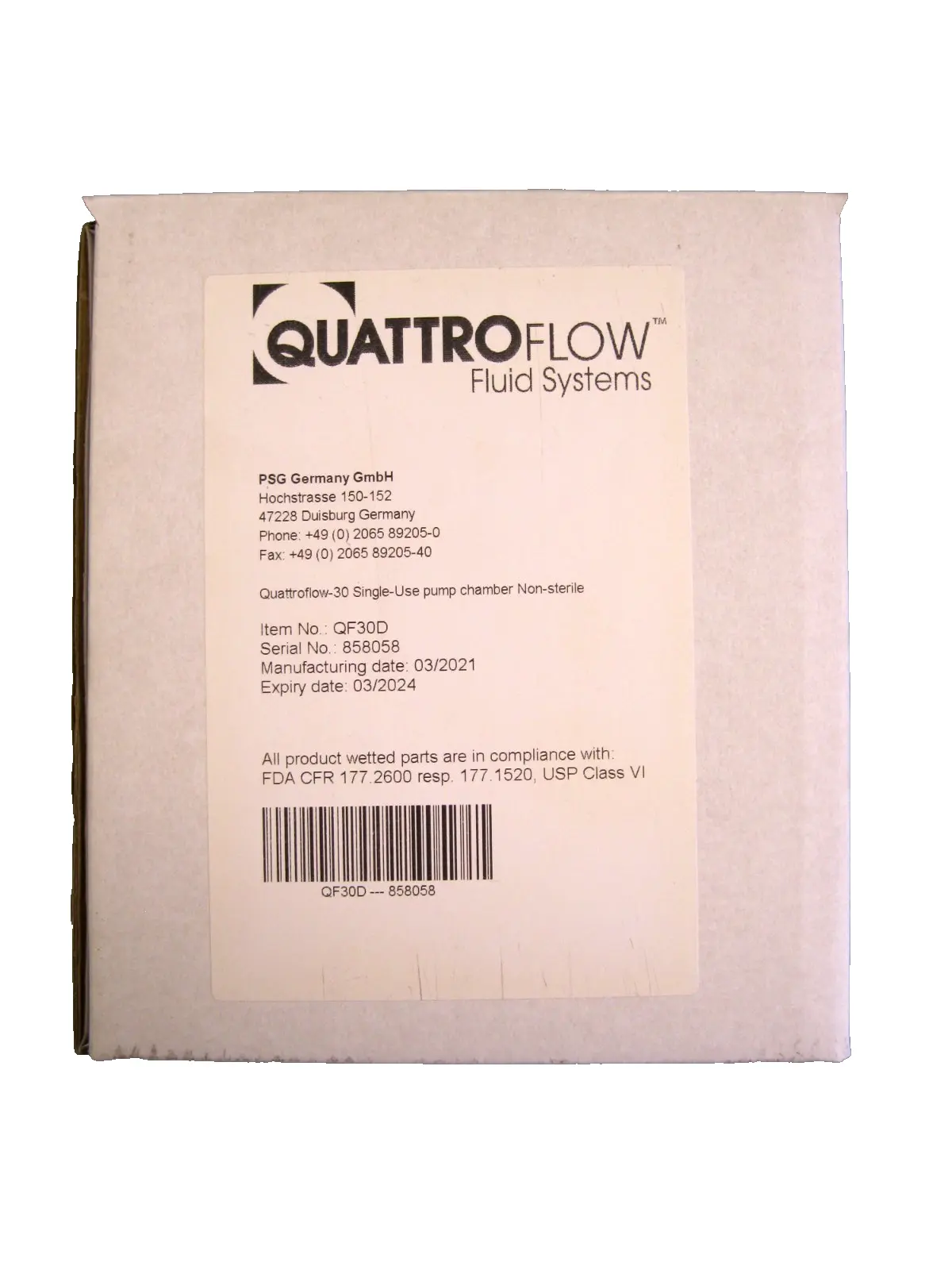 NEW Quattroflow QF30D