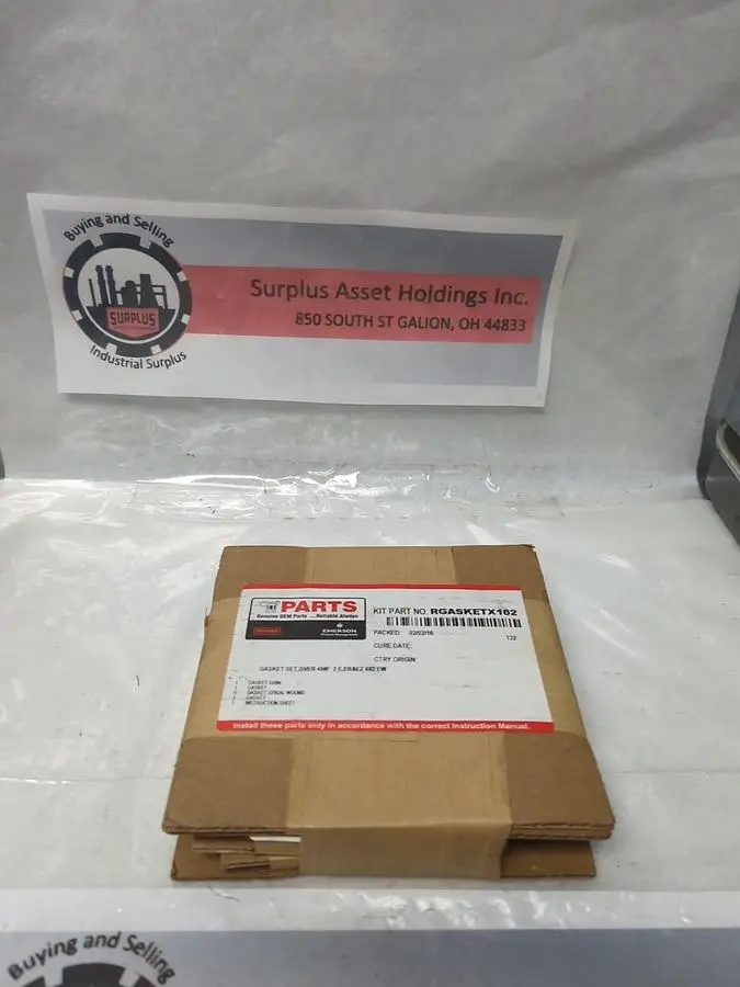 New | in-Stock FISHER RGASKETX182 Misc Electrical & Power Parts Ohio US | Surplus Asset Holdings #1241684