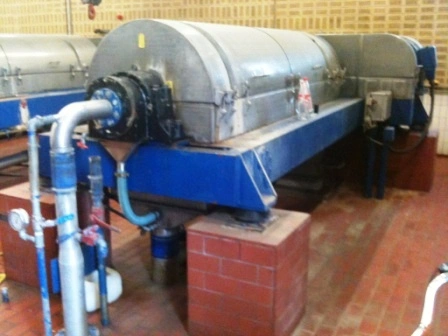 (2) Kruger 800 LY decanter centrifuges, CS.