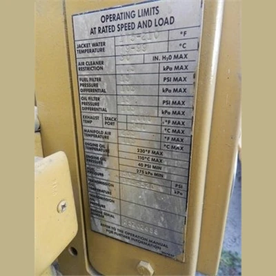 CAT 2500 kW Generator