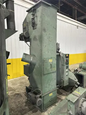 36" X 72" GOFF MODEL #3672D SPINNER HANGER SHOT BLAST CLEANING SYSTEM, NEW 2006: STOCK #22470
