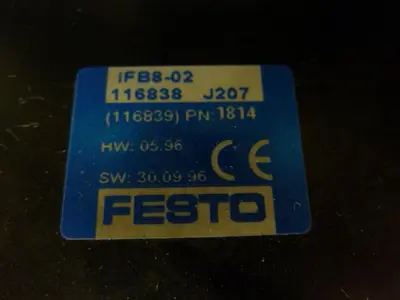 USED FESTO IFB8-02