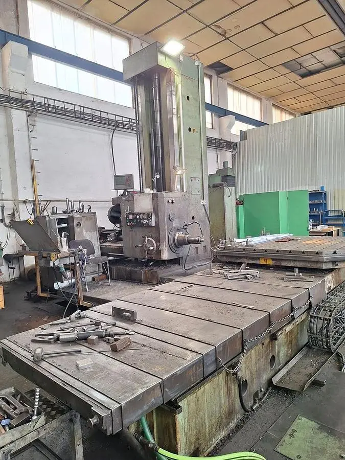 Used 1976 TOS WHN 13 Horizontal Table Type Boring Mills CZ | Amaron s.r.o. #1550101