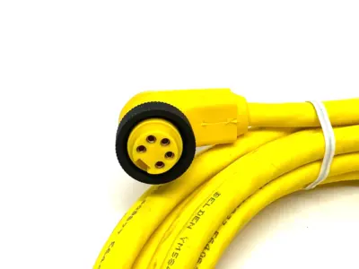 New | in-Stock Lumberg Automation Single Ended Cordset 5-Pin 90-Deg Electrical Fittings Michigan US | Maverick Industrial Sales #1462886