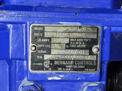 USED BERNARD 0A8-25-92012D