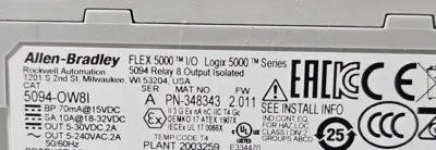 Allen Bradley 5094-OW8I Ser A Analog 8 Output Isolated Hart loc4D12