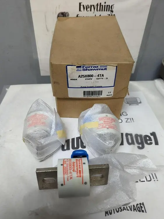 New | in-Stock FERRAZ SHAWMUT A25X800-4TA Miscellaneous Equipment (Electrical & Power) Ohio US | Surplus Asset Holdings #1209562