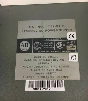 USED Allen-Bradley 1771-P7
