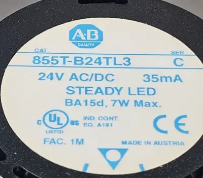 Allen Bradley 855T-B24TL3/C with 855T-BCB/B (BIN735)