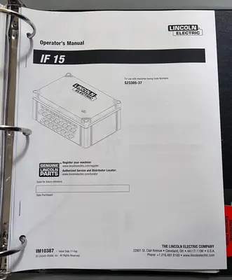 LINCOLN ELECTRIC WELD FUME CONTROL SYSTEM(NEW & NEVER INSTALLED) STOCK # 0888525
