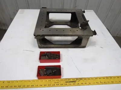 Mitsubishi DWC-80 Wire EDM Machine Work Holding Casting Fixture 16-1/2"x16-1/2"