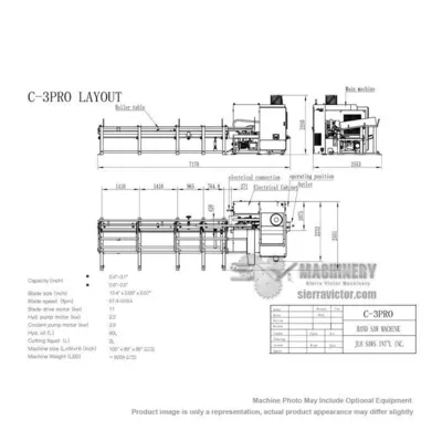 JLH C-3PRO Cold Saws Auto | Sierra Victor Industries (4)
