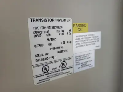 USED TOSHIBA VT130G3U6330