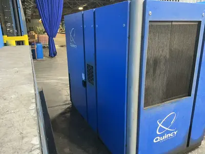 Used 2013 QUINCY COMPRESSOR QGV75 Rotary Screw & Sliding Vane Air Compressors Ohio US | HGR 24 #1482243