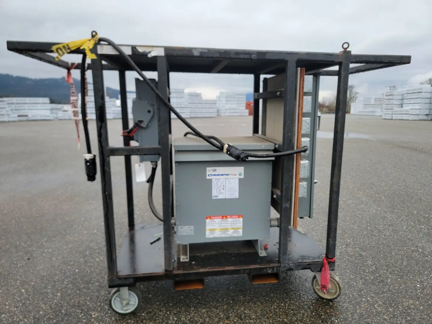 75 kVA Temporary Power Distribution Cart 600V Pri. 208Y/120V Sec.