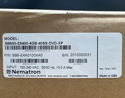 NEW Nematron SB6-E4A0100XA0