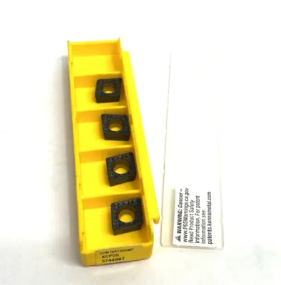 USED KENNAMETAL CCMT09T308MP SCREW-ON CCMT-MP POSITIVE INSERT