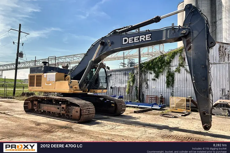 Used 2012 DEERE 470G LC Excavators Louisiana US | Proxy Equipment #1377968