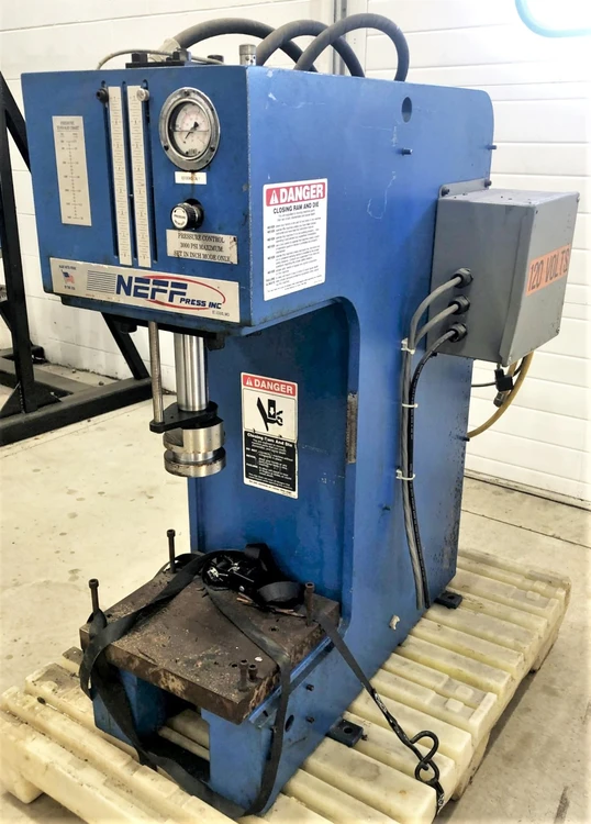 Used 2001 NEFF NEFF D7-5M PRESS C-Frame Presses | Alma Machinery #899613