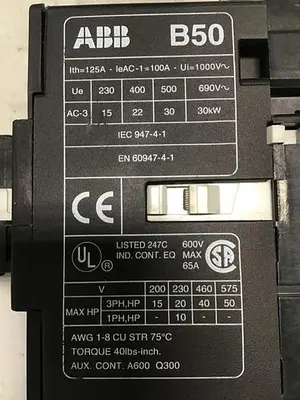 USED ABB B50