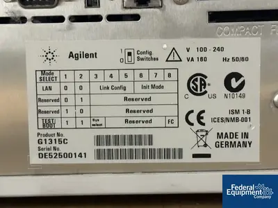 USED Agilent Agilent 1100 Series HPLC System