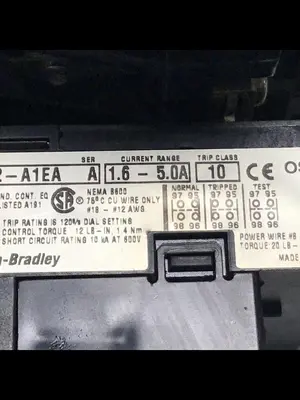 USED ALLEN BRADLEY 505-AOB-A1E SER C