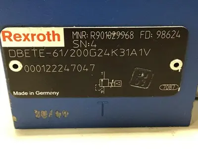 USED REXROTH DBETE-61/200G24K31A1V