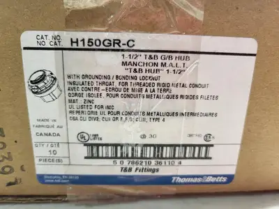 NEW THOMAS & BETTS H150GR-C