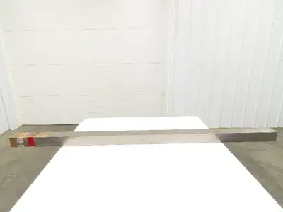 A2 Tool Steel Rectangle Flat Bar 3" x 3-1/2" x 79"  340Lbs