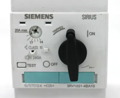 USED SIEMENS 3RV1031-4BA10